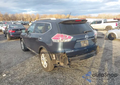 2015 Nissan Rogue Sv z USA, uszkodzony, nr VIN 5N1AT2MT7FC824754